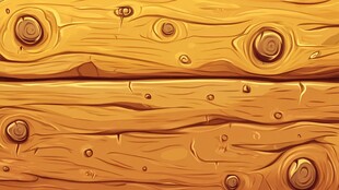 卡通风格木板纹理背景图