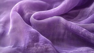 梦幻紫色丝滑柔软布料