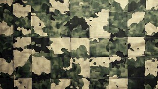 迷彩图案布料纹理