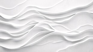 白色波浪纹理创意背景图