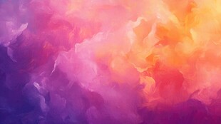 梦幻绚丽云彩背景图