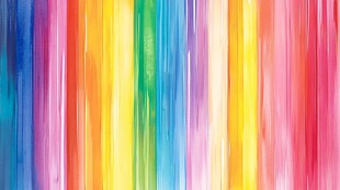 绚丽多彩竖条纹抽象背景图