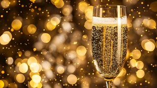 香槟美酒 闪耀欢庆时刻