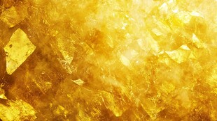金色璀璨晶体背景纹理