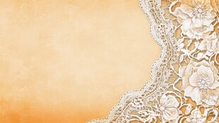 复古蕾丝花边背景图