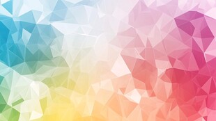 多彩多边形拼接背景图案