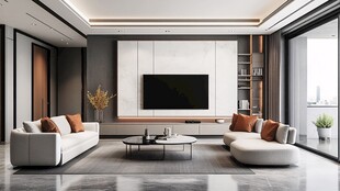 现代简约风客厅优雅格调