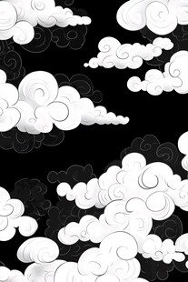 中式云纹图案设计元素