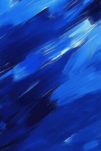 蓝色动感抽象笔触背景