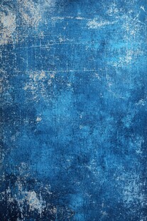 蓝色斑驳复古纹理背景图