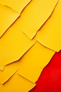 黄红拼接的创意纸张纹理
