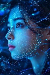 梦幻科技少女 光影交织之美