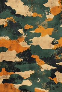 复古迷彩图案纹理背景