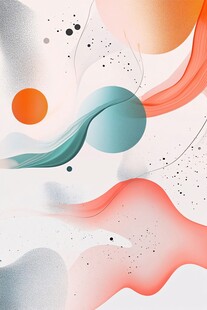 抽象流体艺术背景图案