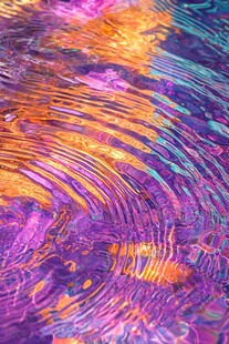 梦幻炫彩流体纹理图案