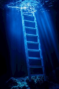水下神秘阶梯通往光明