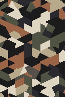 几何迷彩图案设计