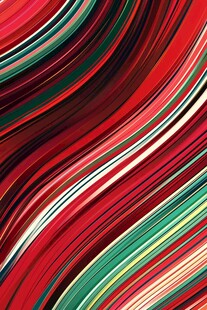 彩色动感波浪线条背景图