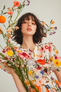 花漾少女的烂漫春日时光