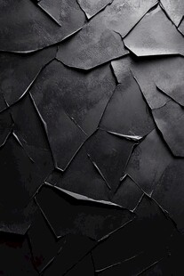 黑色碎裂纹理背景