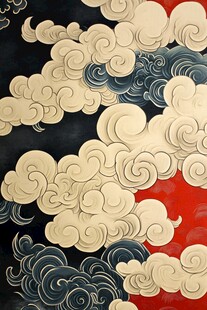 中式传统云纹图案设计