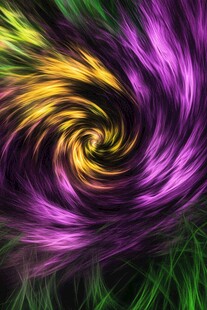 炫彩螺旋动感抽象背景图