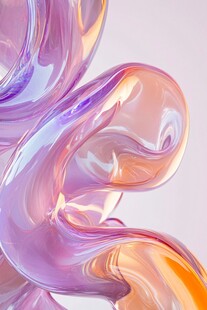 梦幻炫彩流体艺术造型