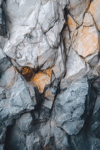 纹理独特的岩石表面