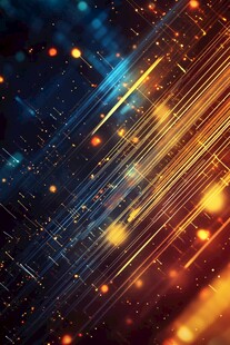 梦幻炫彩光线背景特效图