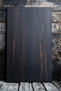黑色木质面板 古朴质感