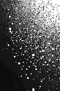 黑白粒子渐变背景图