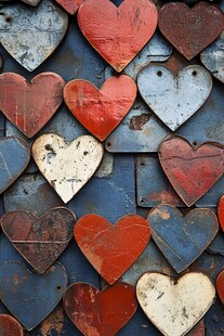 复古心形金属装饰集合