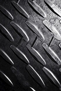 金属防滑板纹理特写