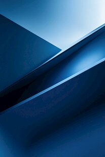 蓝色几何抽象背景图案