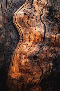 沧桑老木纹理特写