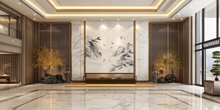 中式大气豪华大厅设计
