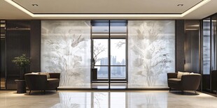 现代奢华风格客厅空间