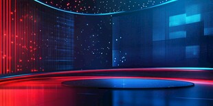 科技感舞台场景设计