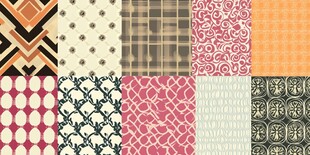 多样复古图案纹理集合