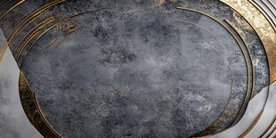 灰金质感圆形背景纹理