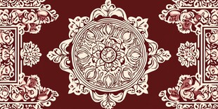 复古中式传统花纹图案设计