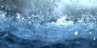 灵动水花 展现水之韵律