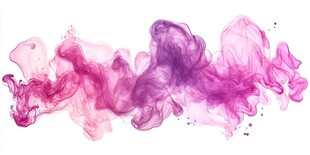 梦幻紫粉烟雾特效