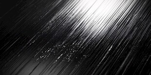 黑色背景下的光线洒落效果