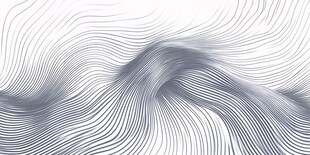 抽象线条波浪艺术图案