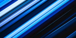 蓝色动感斜线条纹背景图