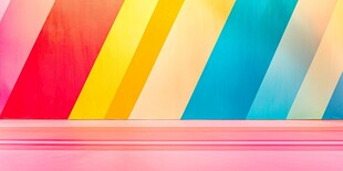 多彩条纹背景 色彩绚丽