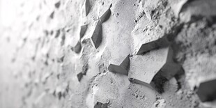 粗糙水泥墙面特写