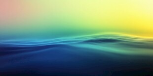 梦幻渐变海浪背景图