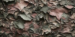 迷彩树叶纹理背景图